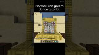 Information Minecraft Iron Golem Dance Tutorial @chillminer Update