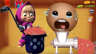 картинка: МЯСОРУБКА против Маши и Бадди | Kick The Buddy