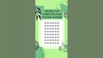 Find the Odd Number | LIKE, SUBSCRIBE, COMMENT your answers #quiz #math #shorts #trending