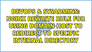nginx rewrite rule for using domain host to redirect to specific internal directory