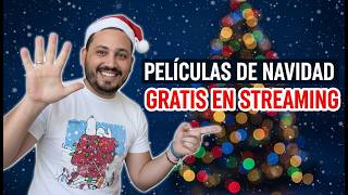Las 5 MEJORES Paginas para ver Peliculas Navidenas GRATIS y Completas 2025
