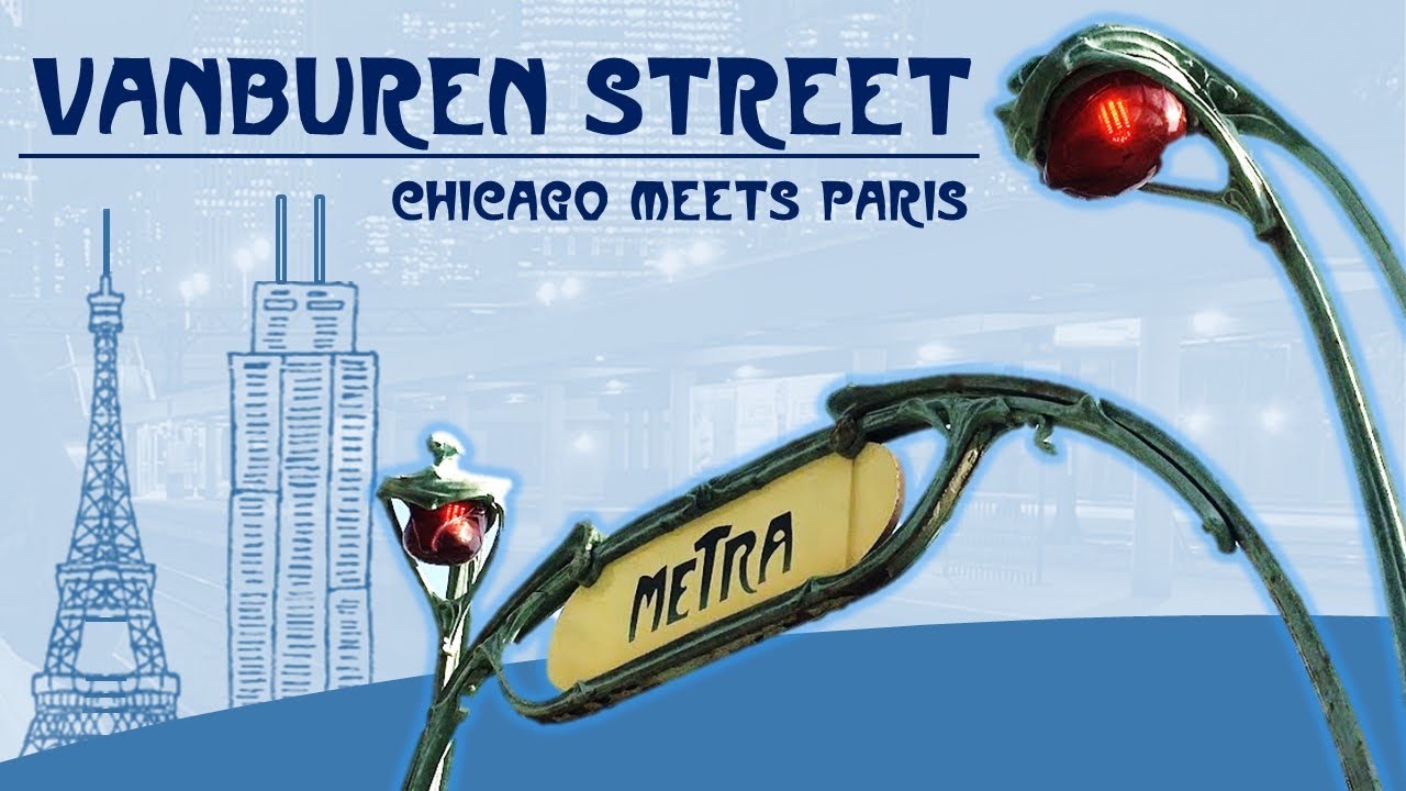 Is this Paris or Chicago?? | Brief Tour of Metra’s Van Buren Street Station
