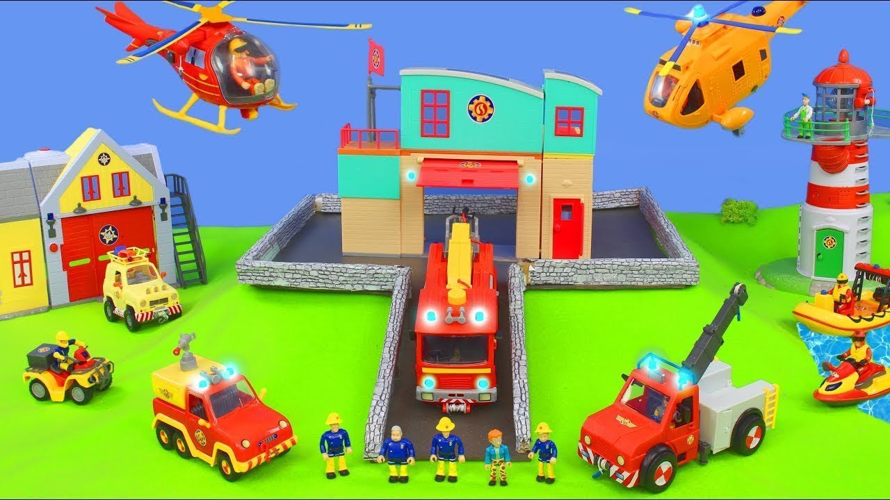 ⁣Strażak Sam zabawki - Zabawki strażackie - Fireman Sam Toys