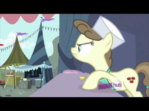 Pinkie Pie negotiate with shopkeeper (Roma)