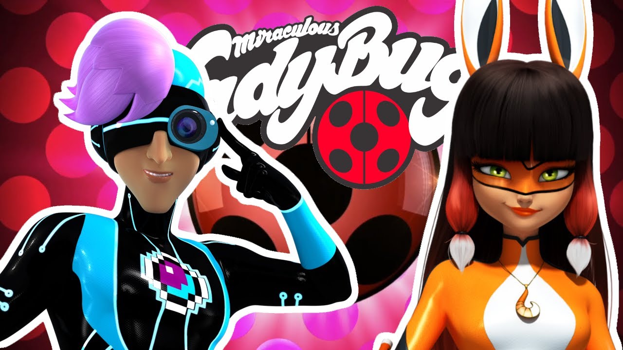 Pixelator и Volpina | Обзор Miraculous Ladybug 2 в 1