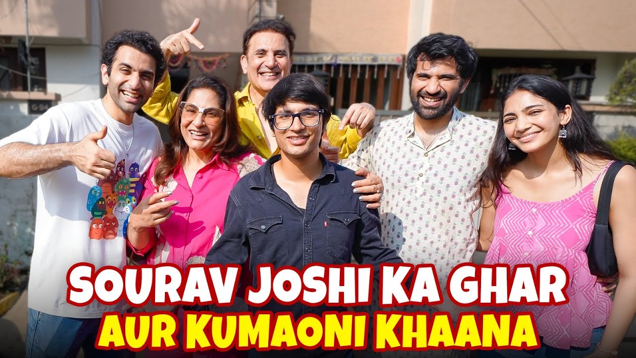 Sourav Joshi Ke Saath Kumaoni Khaana, House Tour aur Gaming with AAAP! @souravjvlogs