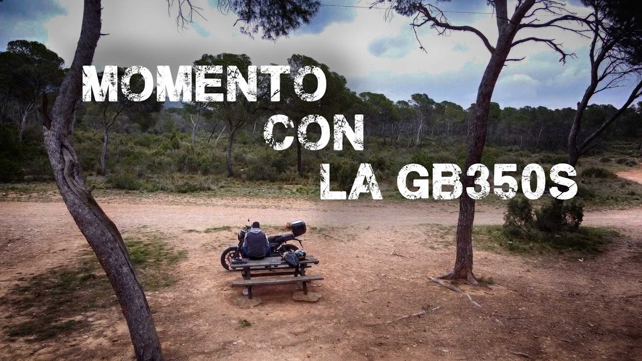 MOMENTO CON LA HONDA GB350S