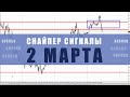 СИГНАЛЫ СНАЙПЕР НА 2 МАРТА  | Трейдер Ян Сикорский