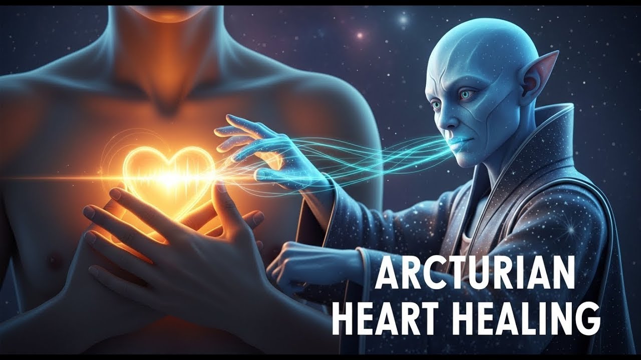 Arcturian Healing Frequency 🌌 DNA Activation with Light Codes 🔮 Soul ...