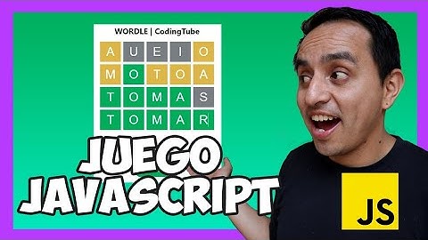🎮🎲CREA tu propio juego WORDLE con HTML CSS y JAVASCRIPT 🎯
