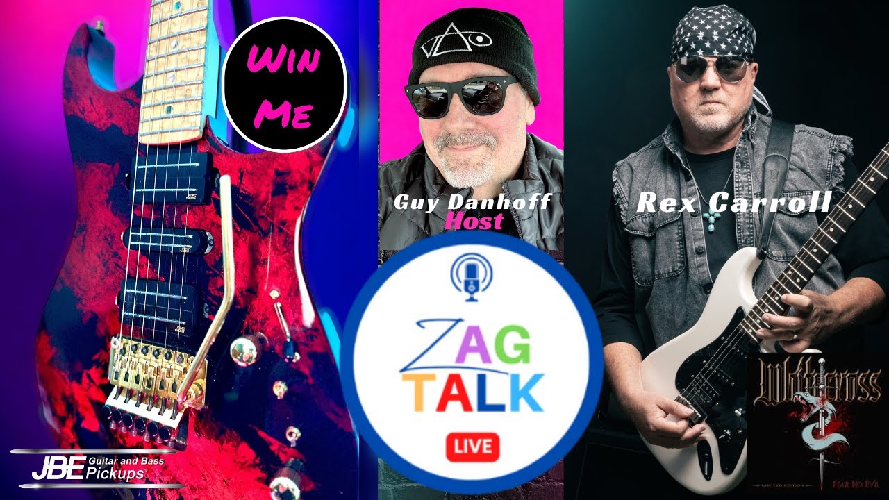 ZAGTalk Podcast ALL-ACCESS Live Show with Rex Carroll of Whitecross 1.16.2024