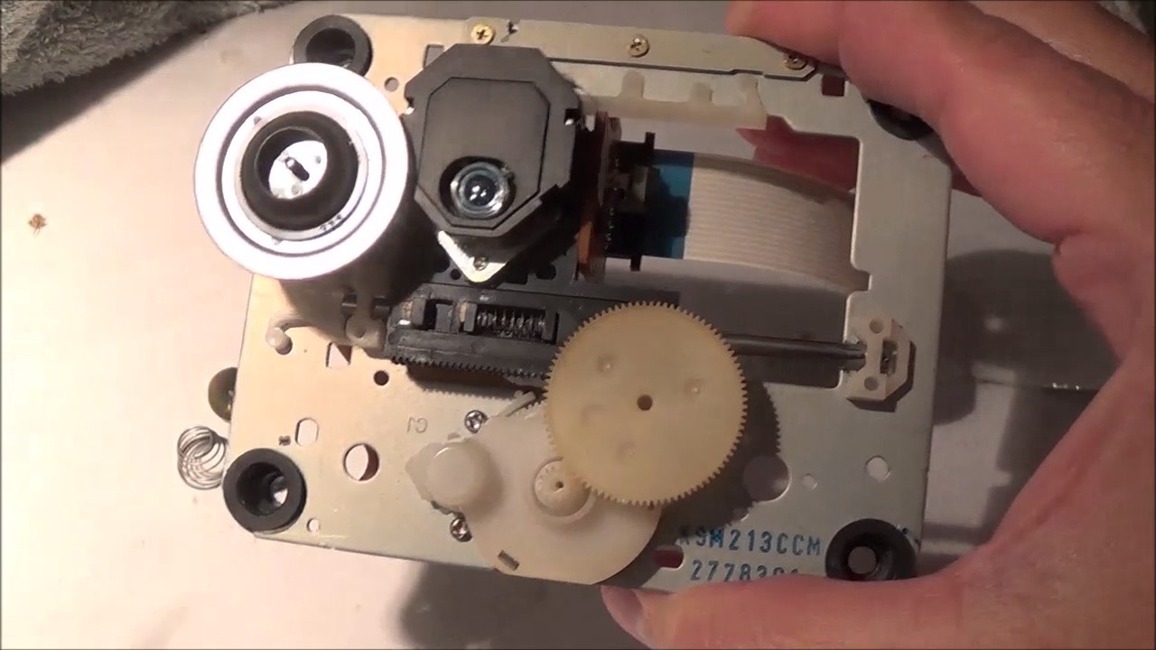 Pioneer XC-L5 -- Part 2 -- Optical pickup installation