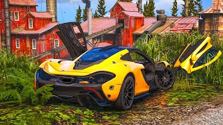 НАШЕЛ ЗАБРОШЕННЫЙ МАКЛАРЕН P1! ДЕЛАЮ ДОРОГОЙ РЕМОНТ MCLAREN P1 + ТЮНИНГ АВТО (RADMIR GTA 5 RP)