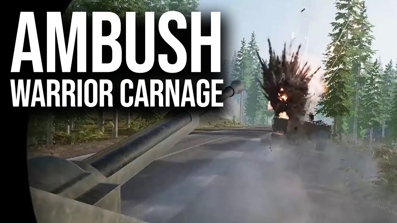 Getting Absolutely Shat on in a Warrior (Repeatedly) | Armoured Gameplay Part 1  (Squad V18 Armor)