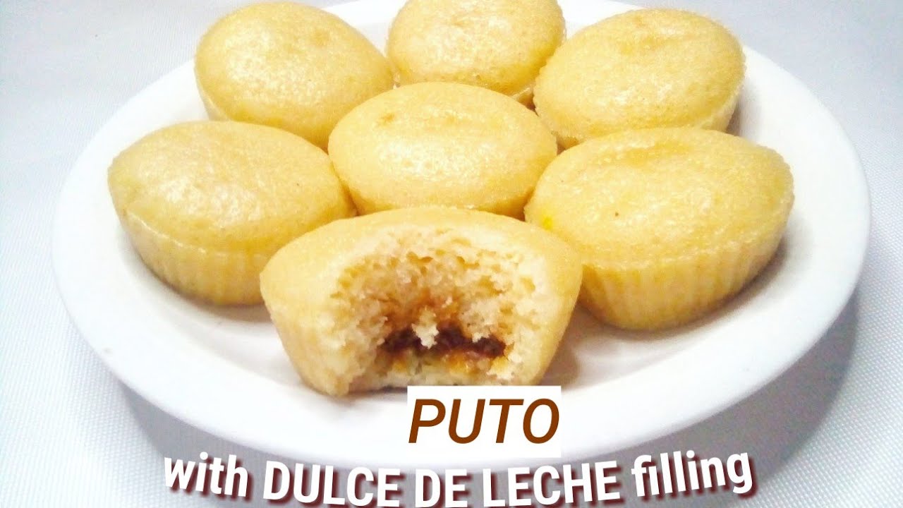 PUTO WITH DULCE DE LECHE FILLING | HOW TO MAKE PUTO WITH FILLING - YouTube
