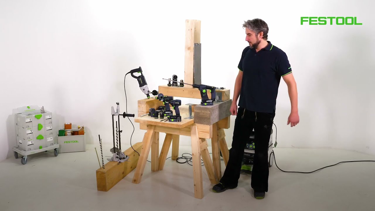 Festool TV épisode 169 : Perçage et vissage dans la construction en bois