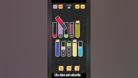 Water sort Quest level 59 #treding #ytshorts #shorts #viralvideo #video #gaming #youtubeshorts