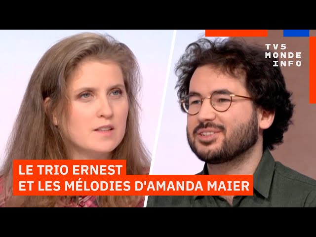 Musique : le trio Ernest fait résonner les mélodies d'Amanda Maier