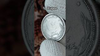Pakistani ½ Rupee Coin1951 #coin #numismatics #money