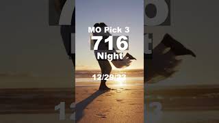 Missouri Lottery Results 12/29 #pick3 #cash3 #lottery #lotteryresults