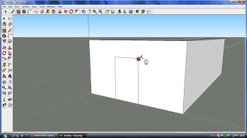 How to make a simple box using Google SketchUp