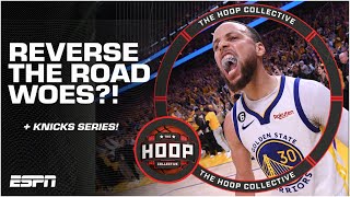 Will the Warriors FINALLY win on the road? Plus, Knicks' atmosphere! | The Hoop Collective