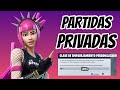 🔴 PARTIDAS PRIVADAS FORTNITE en DIRECTO *SI GANAS TIENES PREMIO* (BATALLA DE OUTFIT)