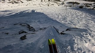 dropping cliffs and learning to backflip at mammoth mountain