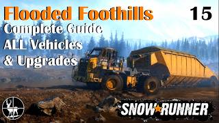 Flooded Foothills | ALL Vehicles &amp; Upgrades | SnowRunner (Season 2) Yukon