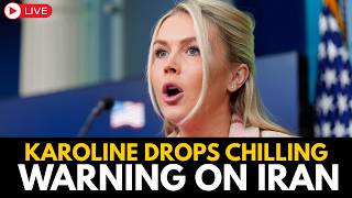 WHITE HOUSE LIVE: US BIG Action Against Iran? Karoline Issues Urgent Update | Donald Trump | US-IRAN