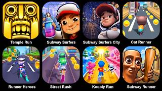 Temple Run,Subway SSurf,Subway Surf City,Cat Runner,Runner Heroes,Street Rush,Kooply Run screenshot 3