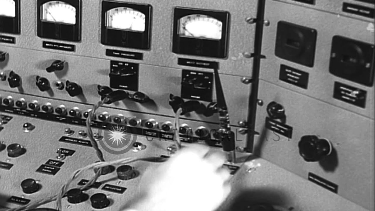 Lawrence is awarded the Nobel Prize for his work on the cyclotron and its applica...HD Stock Footage