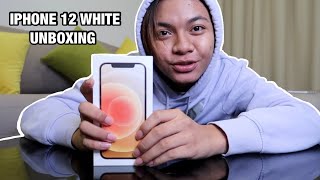 IPHONE 12 WHITE UNBOXING !!