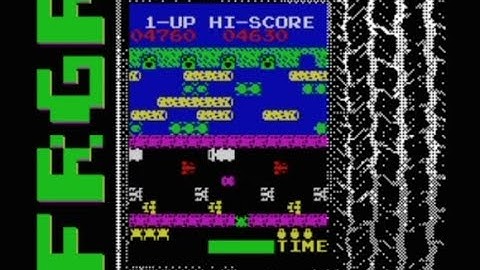ZX Frogger 48k (2022) Longplay, ZX Spectrum