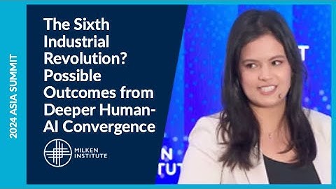 The 6th Industrial Revolution? Possible Outcomes from Deep Human-AI Convergence  | Asia Summit 2024