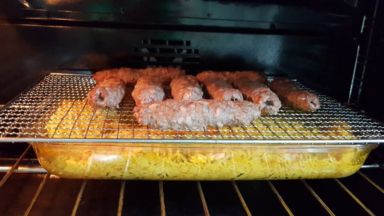 عملت كفتة ورز فى الفرن على طريقة المندى تحفة بجد 👍👍