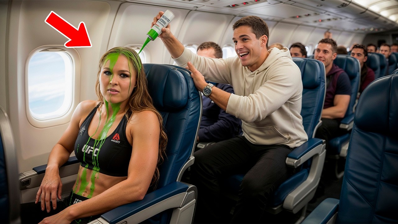 Un Adolescente Rico Derramó Pintura Sobre El Cabello De Ronda Rousey — Y Se Arrepintió Al Instante