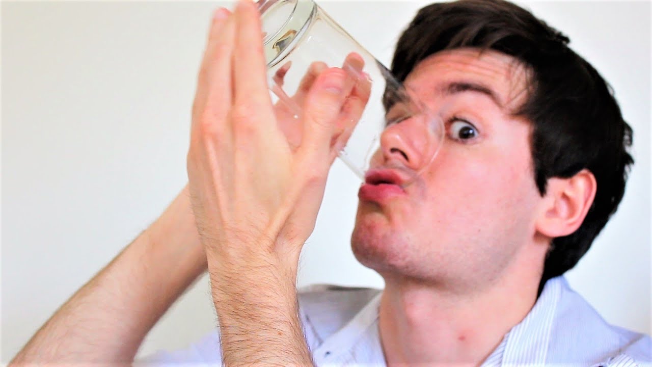 When you Run Out of Water During an Awkward Conversation