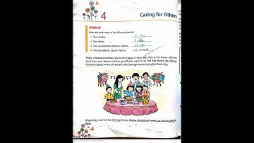 EVS Class III Ch. 4 Caring for others (Part 1)