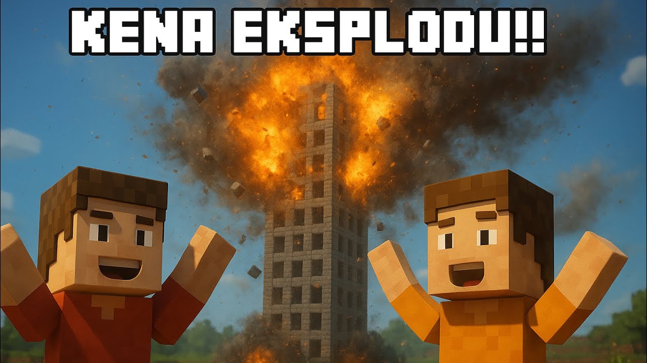EKSPLODIMI I MADHE ! - MINECRAFT shqip me @Cluoxshqip  !