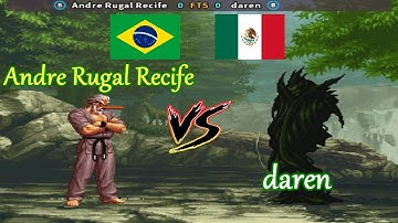 SNK vs. Capcom - SVC Chaos Super Plus - Andre Rugal Recife vs daren FT5