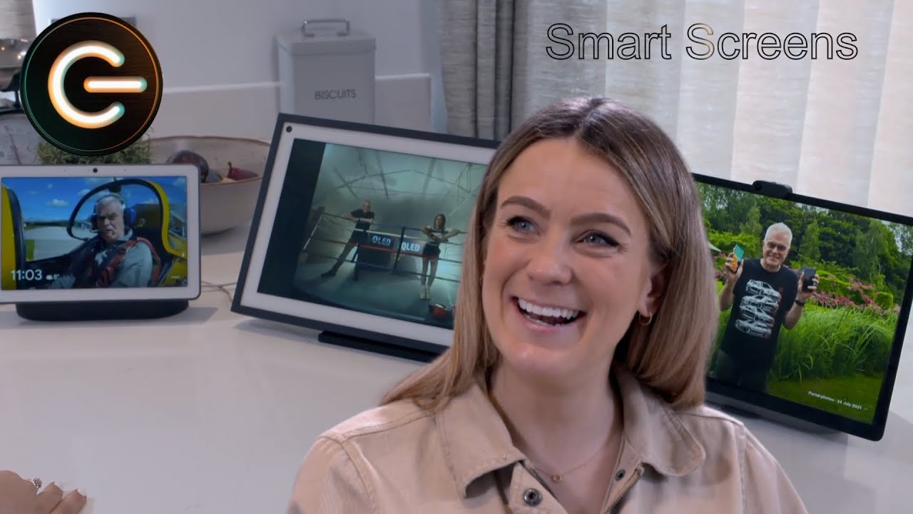 Smart Screens Review | Google Amazon Facebook | The Gadget Show