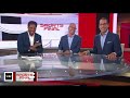 Adam Vinatieri reenacts Snow Bowl kick in studio on Sports Final
