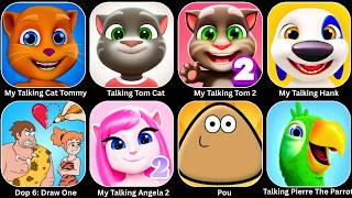 My Talking Cat Tommy,Dop 6: Draw One,My Talking Angela 2,My Talking Hank,Talking Tom Cat,Tom 2...... screenshot 1