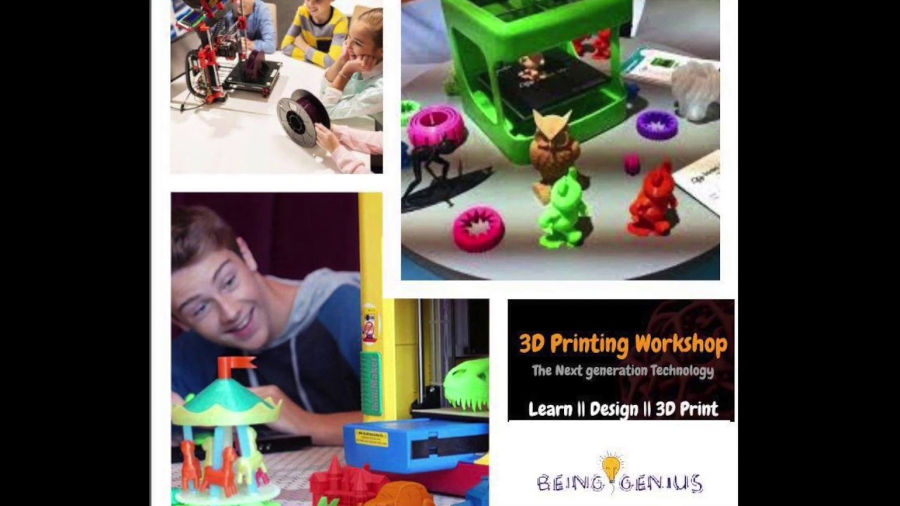 Being Genius 3D Printing Workshop