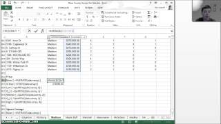 Creating Numerical Summaries of Data Using Excel