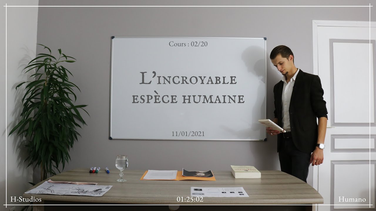 (Cours 02/20) - " L'espèce humaine " de Doc.Helson / Humano.