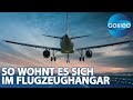 Lärm oder Luxus? Das Leben in der Flugzeug-Hangar-Siedlung