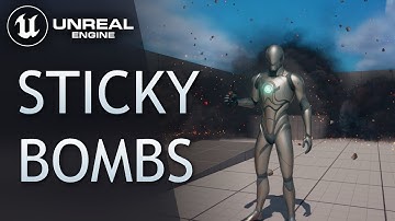 Sticky Bomb - Unreal Engine 5 Tutorial