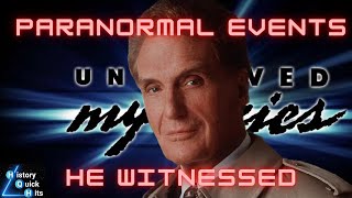 Unsolved Mysteries Robert Stack | Did he believe in UFOs, Levitation, and Fortune Telling YES!